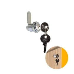 Fechadura Lingueta 310 L1 Cromada Extração Dupla Externa de 90° Graus Stam