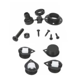 Kit Rolly Rodízios Acessórios Para Mesa Giratória