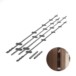 Desempenador Sobreposto Para 2 Portas de Madeira Dp 95 Rometal