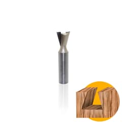 Fresa Rabo de Andorinha Haste 12 Mm Corte 5/8" Mdf E Madeira