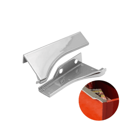 Ponteira Para Puxador Facetato Cromado de 15 Mm Pe183 Rometal