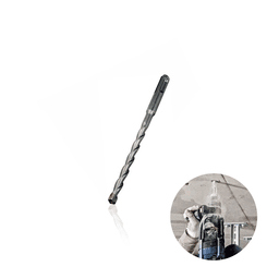 Broca de 6 X 160 Mm Em Metal Duro Com Encaixe Em Marteletes Sds Plus Para Concreto E Parede Ctc-011060160 Ctpohr