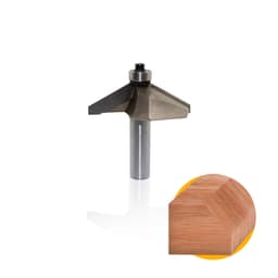 Fresa Tupia Manual Nc Haste de 12mm Corte 1'' Widea