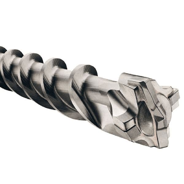 Broca de 16 X 340 Mm Em Metal Duro Com Encaixe Em Marteletes Sds Max Para Concreto E Parede Mtx