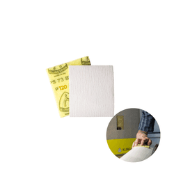 Lixa Com Espuma Ou Espuma Abrasiva Grão 120 Para Pinturas, Verniz, Massa