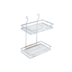 Escorredor Suspenso Duplo Para Copos, Pratos E Talheres Bredal