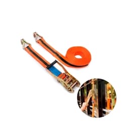 Cinta de Amarração Com Catraca Cinto de 38 Mm X 5 Metros Para Até 1000 Kg