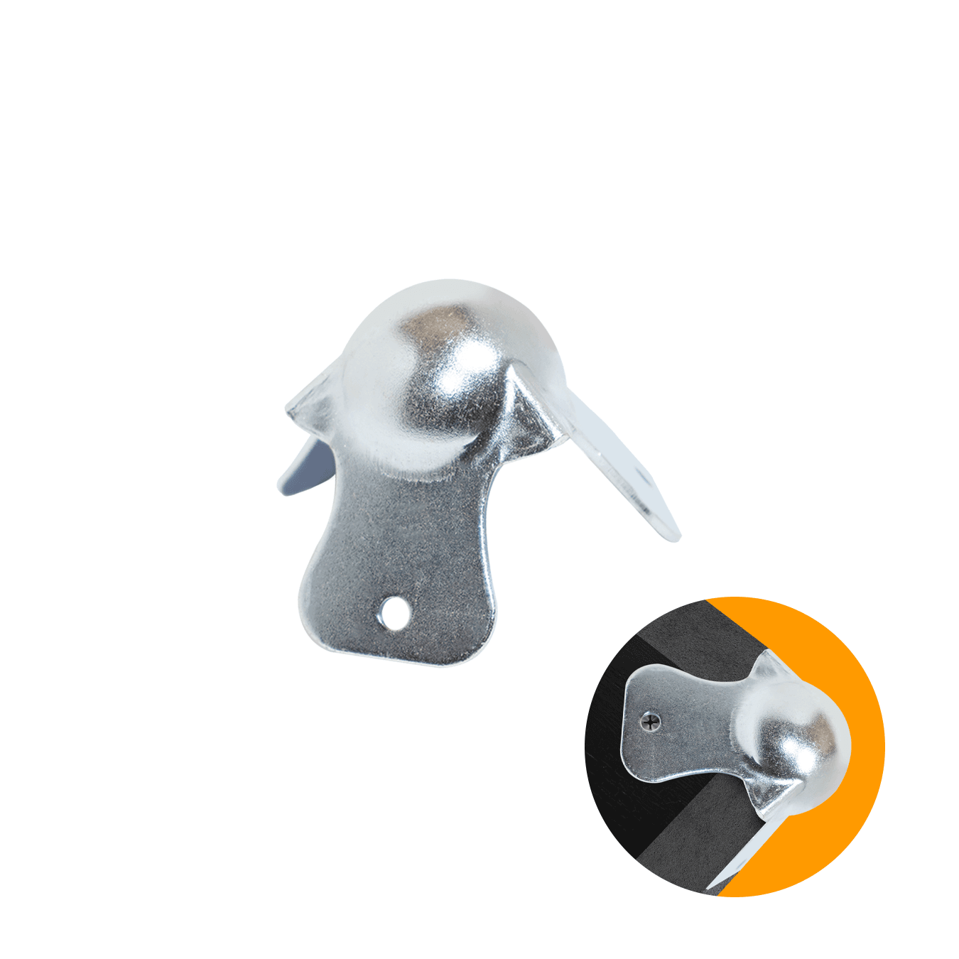 Canto Bola Menor Para Proteger Os Cantos de Cases Pequenas Altura 42,5 Mm