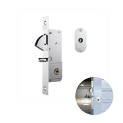 Fechadura Tetra Em Inox Para Porta Pivotante de Correr 1940 Stam