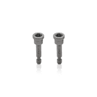 Ponta Bits Com Guia E Imantado Ph2 1/4" 50 Mm 2 Peças