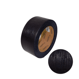 Fita de Borda Pvc Na Cor Preto Silk Confort Guararapes P133 de 64 Mm X 1 Metro