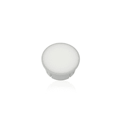 Luminária Mini Point Pontual Translúcida Circular Super Led 5000k Branco Neutro Bivolt Nuze