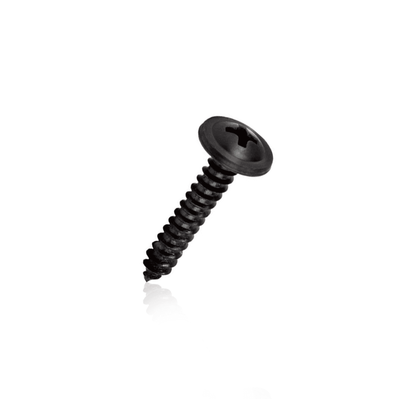 Parafuso Cabeça Flangeada Philips Preto 3,5 X 40 Mm - 100 Gramas