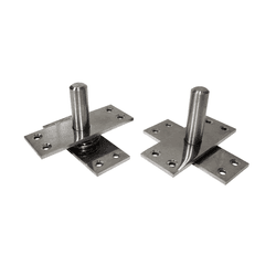 Dobradiça Pivô Para Porta Aço Inox Com Rolamento 100 Kg