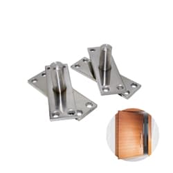 Dobradiça Pivô Aço Inox Para Porta de Passagem Até 350 Kg