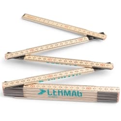 Metro de Madeira Com 2 Metros E 12 Dobras Cermag