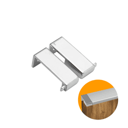 Ponteira Para Puxador Facetato Cromado de 18 Mm Pe183 Rometal