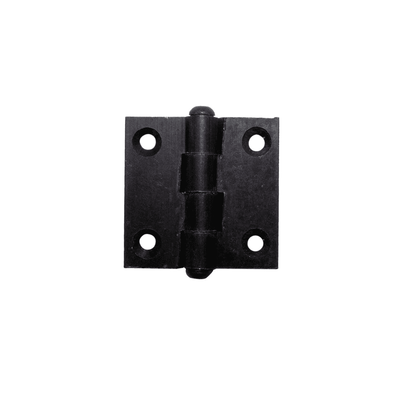 Dobradiça Comum Em Alumínio Preto 50 X 40 Mm Mk