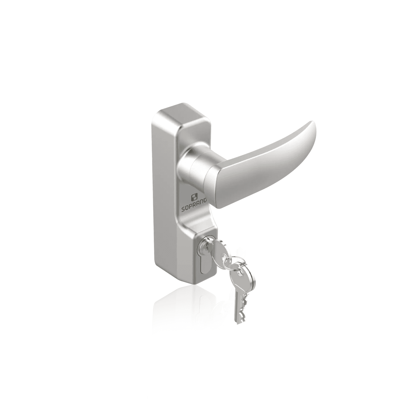 Fechadura Anti- Pânico Soprano 5124 Prata