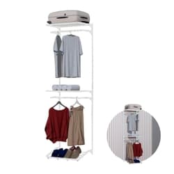 Kit Organizador de Ambiente Smarte 03 Em Aço 0,60 X 2mt Branco Mo0022