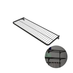 Prateleira Aramada Modular Preto de 60 X 40 Cm Para Organização de Closet Mo0106