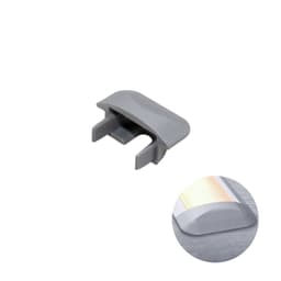 Ponteira Anodizado Para Perfil Led Baixo de Embutir Pe331 Rometal