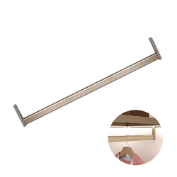 Cabideiro de Led Editável de 850 A 1200 Mm Em Inox Fosco Com Sensor Presença 6000k Branco Frio Led Line