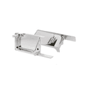 Ponteira Lisa Cromado Para Puxador de 18 Mm Pe175 Rometal