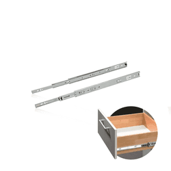 Corrediça Trilho Telescópica de 30 Cm H35 Light 30kg Mk