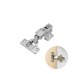 Dobradiça Reta de 35 Mm Sem Amortecedor Mk