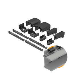 It Sistema Para Porta de Correr Rometal Dominus | 2 Portas | 50 A 80 Kg