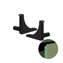 Ponteira Para Puxador Preto de 18 Mm Pe250 Rometal