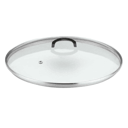 Tampa Redonda de Vidro Temperado de 41 Cm Para Chapa Disco de Arado Mk