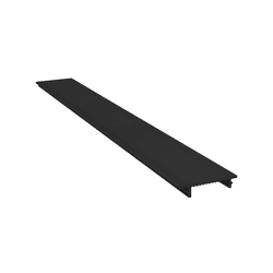 Perfil Difusor Led Light de Embutir Na Cor Fumê Para Fita de Led de 3000 Mm Led Line