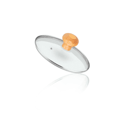 Tampa Redonda de Vidro Temperado de 19 Cm Panela E Frigideira Mk