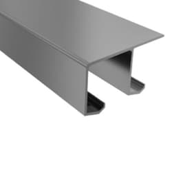 Trilho Superior Anodizado Para O Sistema Ros55 Rm039 Rometal