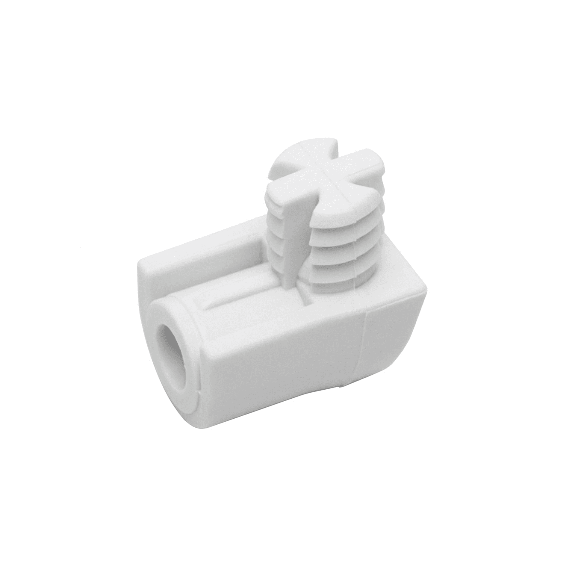 Dispositivo Trapezio Branco Para Montagens de Móveis