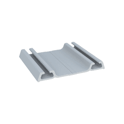 Trilho Inferior Anodizado 18 Mm Rm023 Rometal