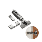 Dobradiça Reta Bumper Flat Line Titanium