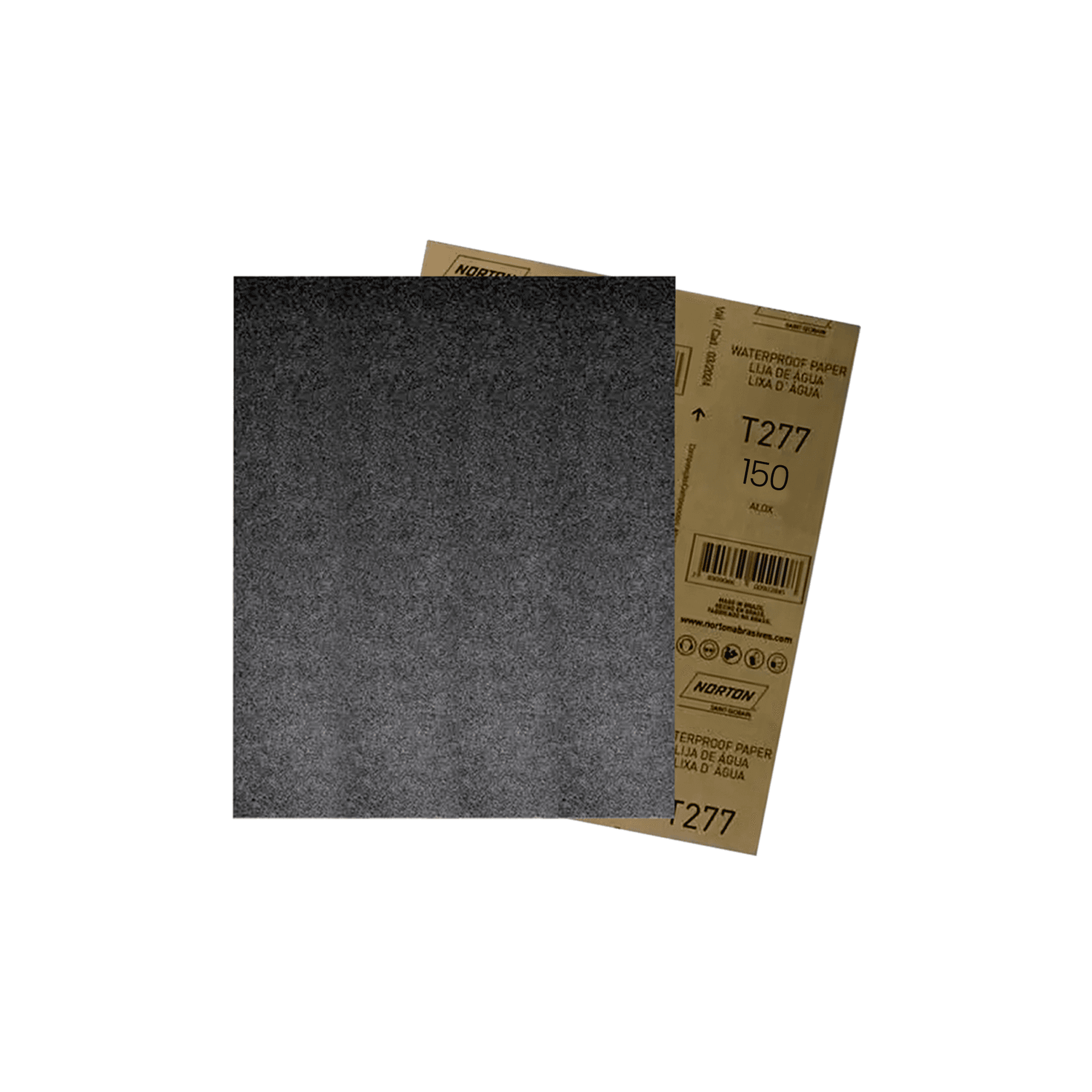 Lixa D’água Gramatura 150 T277 230x280 Folha Norton