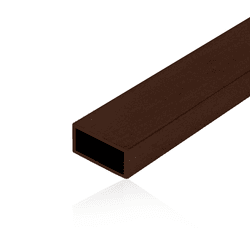 Perfil Tubo Retangular 0007 Marrom Dmt