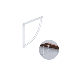 Suporte Mão Francesa Fixa Branca 200 X 200 Mm