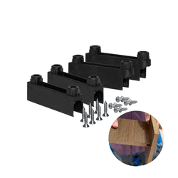 Conjunto Suporte Invisivel C/ Cavilha Traseiro/frontal