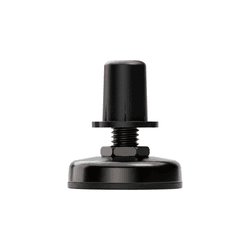 Sapata Pé Nivelador Regulável Preta D21xm6 Com Bucha